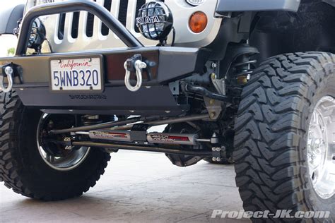 Rough Country Jeep Jk Wrangler Dual Steering Stabilizer Installation