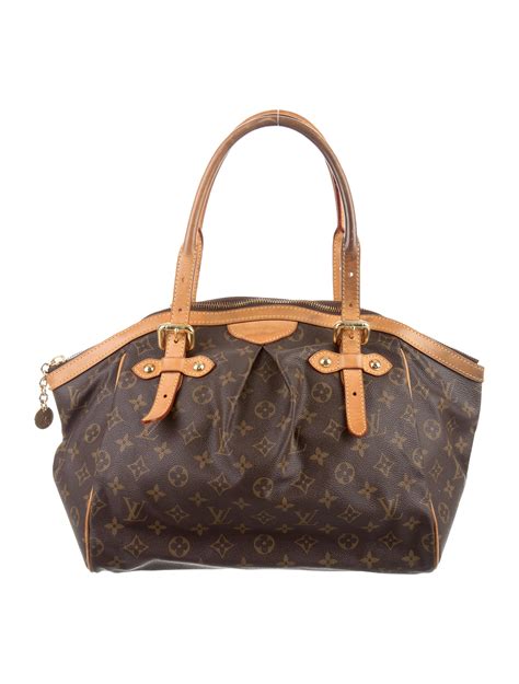 Louis Vuitton Monogram Tivoli Gm Brown Handle Bags Handbags
