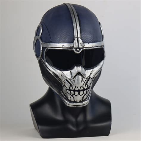 Black Widow Captain America Taskmaster Mask Cosplay Superhero Anthony