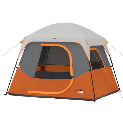 4 Person Straight Wall Cabin Tent 8 X 7 Core Equipment
