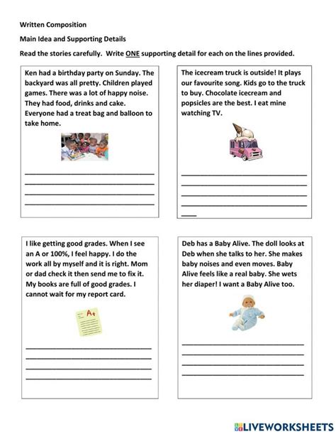 Writing A Topic Sentence Worksheet Topic Sentences Writing Topics