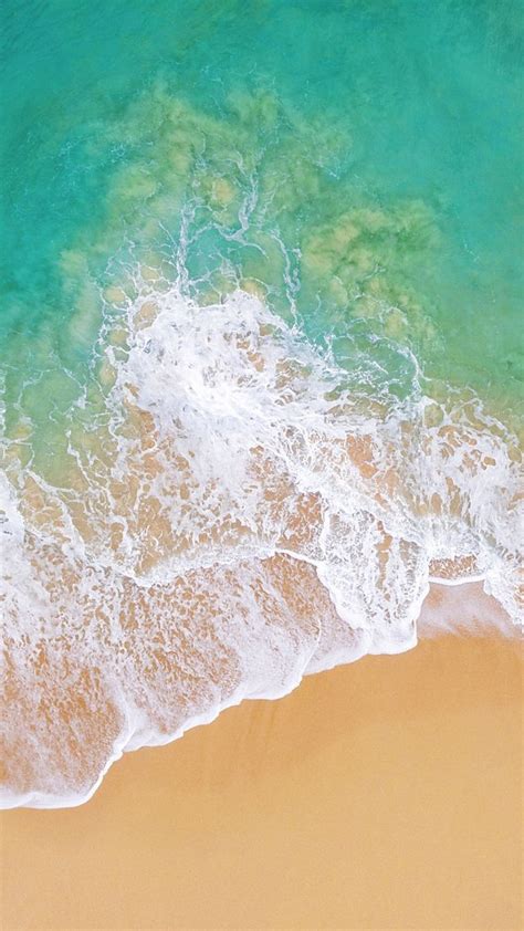 Wallpaper Ios 11 4k 5k Beach Ocean Nature 13655
