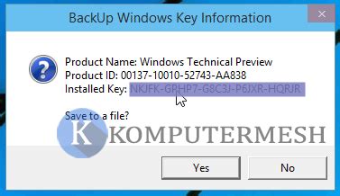 Cara Melihat Product Key Windows Yang Sudah Terinstall Cektutorial Com