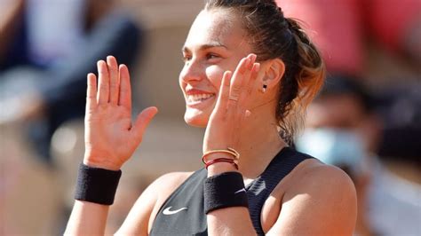 Sabalenka Overcomes Early Scare To Advance At Roland Garros Tennis