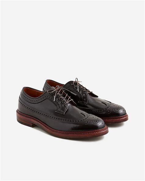 Jcrew Alden® For Jcrew Cordovan Longwing Bluchers For Men