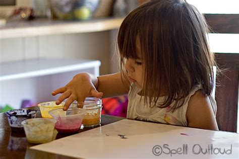 Eco Fingerpaint Review And Giveaway Spell Out Loud