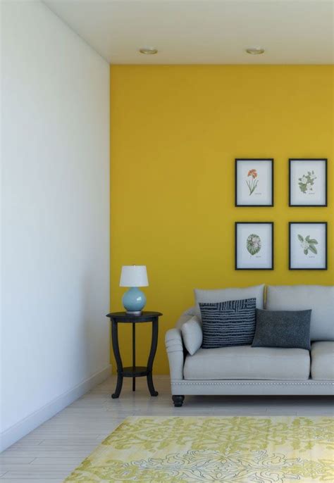 Vintage Yellow Living Room Ideas Living Room Wall Color Room Color
