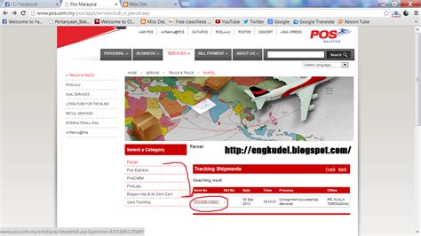 Enter pos malaysia tracking number to track and trace domestik & international parcel, ems mail, flexipack, registered post delivery status details online. Miss DeL: Cara Nak Check Tracking Number Poslaju / Parcel