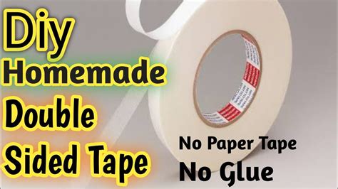 Diy Double Sided Tape Diy Homemade Double Sided Tape Without Glue Or