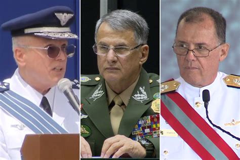 Comandantes Das Forças Armadas Sinalizam Que Vão Colocar Cargos à Disposição De Braga Netto