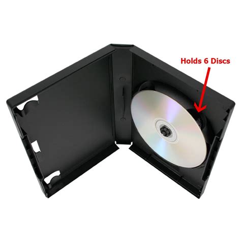 Usdm 1 Stacker Dvd Case Multi Disc Black Cdrom2go