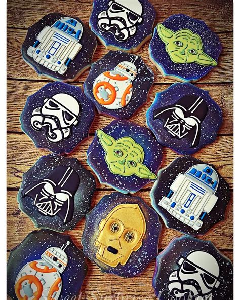 This recipe for cinnamon roll sugar cookies is simple to make and will have you looking like a total baking rock star. Pin by pikachu lover on Cooking Star Wars Cookies | Star ...