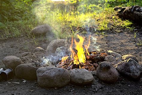 Rock Fire Pits Stock Photos Pictures And Royalty Free Images Istock