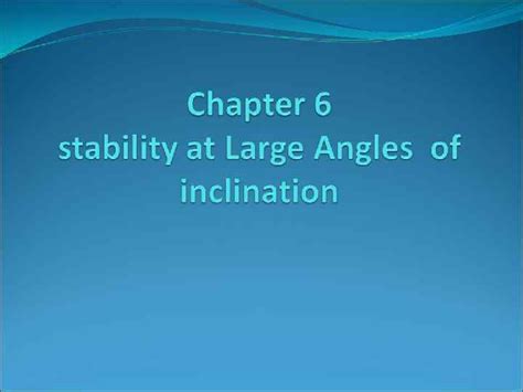 What Is The Differences Between Initial Stability And