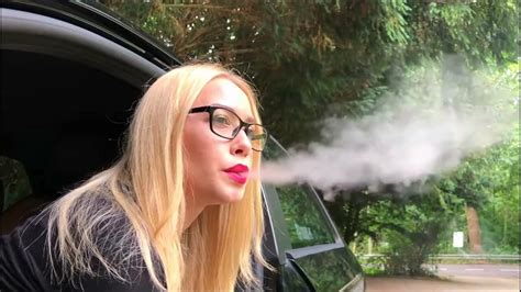 sexy blonde smoking girl youtube