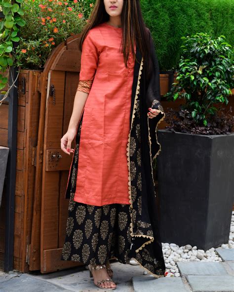 Long Kurta With Palazzo Designssave Up To 17