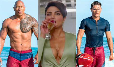 Priyanka Chopra Comments On Dick Size Of Dwayne Johnson And Zac Efron Watch Video Of Red Faced
