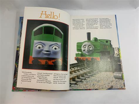 Vintage Thomas The Tank Engine And Friends Annual 1986 Etsy
