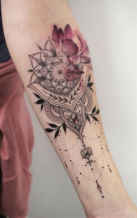 Details Mandala Lotus Wrist Tattoo Best In Coedo Com Vn