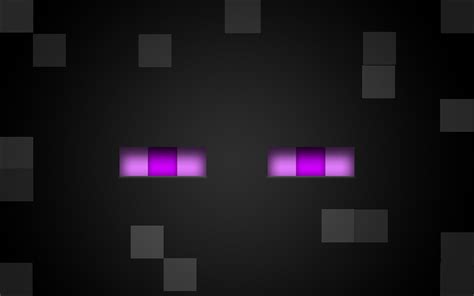 The minecraft mob skin, white enderman, was posted by yellowbunny04. Minecraft Enderman desktop background {purple eyed} | Flickr