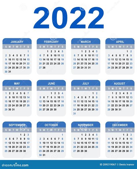 Calendario X Semanas 2022 Calendario Stampabile