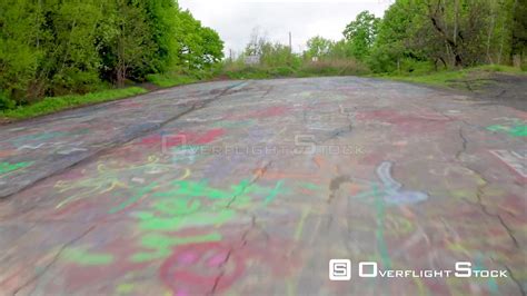 Overflightstock™ Centralia Is A Near Ghost Town In Columbia County