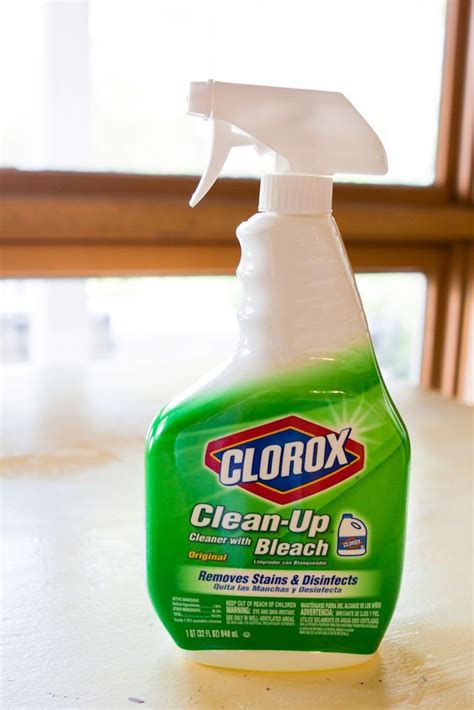 Then drain all excess water from the cooler's taps. Clorox Cleanup without the "clean out" of the bank account ...