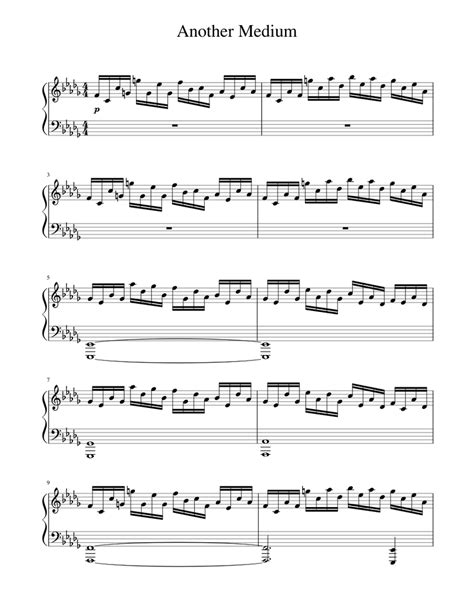 Another Medium Sheet Music For Piano Download Free In Pdf Or Midi