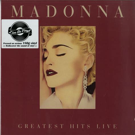 Madonna Greatest Hits Live