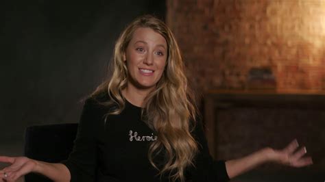 Blake Lively Interview The Rhythm Section Youtube