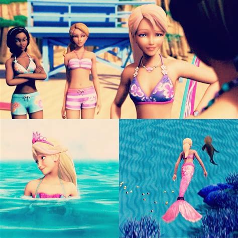 Merliah Summers Mattel Animation Mermaid Surfergirl Merliah Mermaidtale Barbie