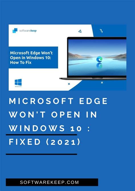 Microsoft Edge Won T Open In Windows Fixed Artofit
