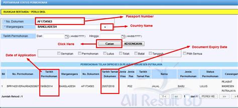 How to check your own social security number. Malaysia Visa Check Status Online By Passport Number - All ...