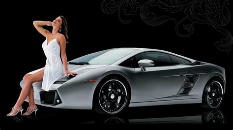 women girls and cars hd wallpaper