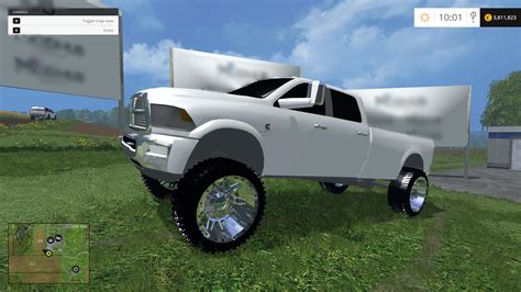 2015 Ram 3500 Crew Cab Long Bed V2 • Farming Simulator 19 17 22 Mods