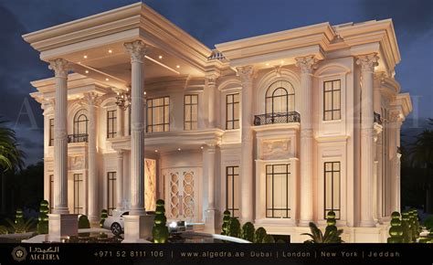 Luxurious Neo Classic Villa Exterior Design By Algedra Interior Design