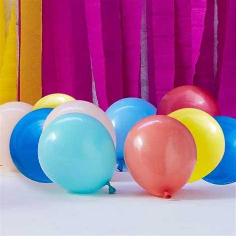 Multi Coloured Balloons Party Supplies Mega Fancy Dress