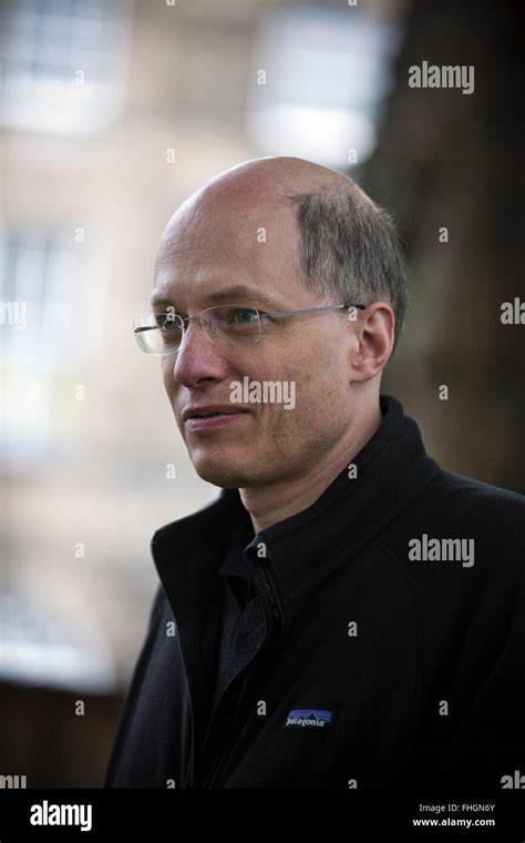 Acclaimed British Philosopher And Writer Alain De Botton Pictured At The Edinburgh