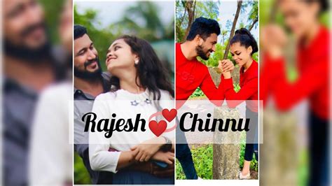 Engagement of amal and chinnu on 5th september 2020. Rajesh ️ Chinnu Latest Romantic Videos //Cute Couple goal ...