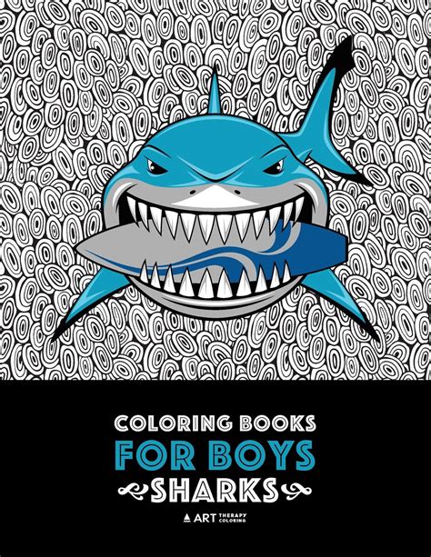 Maybe you would like to learn more about one of these? Coloring Books For Boys: Sharks: Advanced Coloring Pages ...
