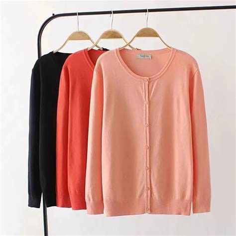 Plus Size Women Garments Lady Casual Solid Colors Sweaters Woman O Neck