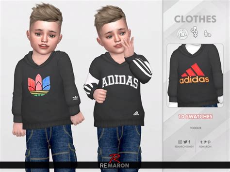 Hoodie For Toddler 01 By Remaron At Tsr Sims 4 Updates