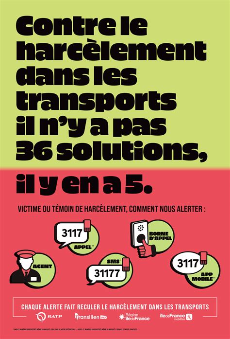 ratp anti harassment campaign fonts in use