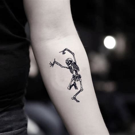 Aggregate 76 Skeleton Dance Tattoo Latest Incdgdbentre