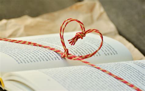 Free Images Writing Book White Heart Red Cord Close Up Pages