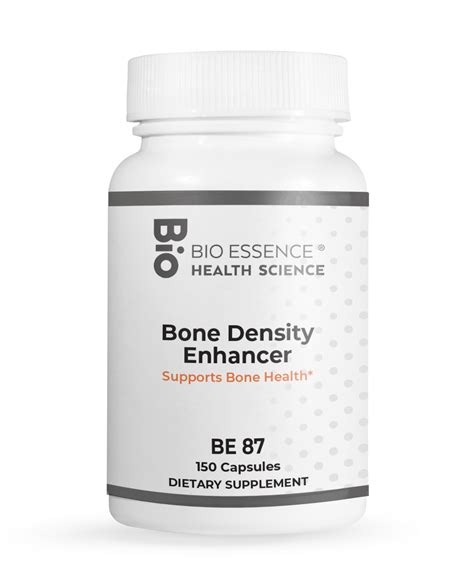 Bone Density Enhancer Supplement Bio Essence Health Science