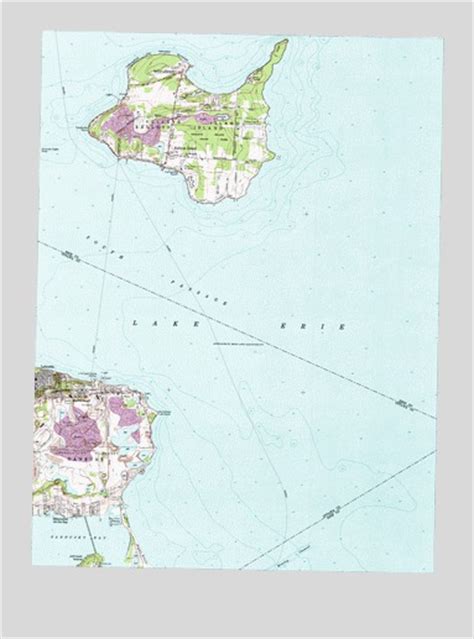 Kelleys Island Oh Topographic Map Topoquest