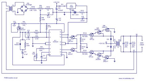 Circuit diagram 1000 inverter 50hz 12v to 220v inverter. August 2012 ~ ELECTRONICS SOLUTION