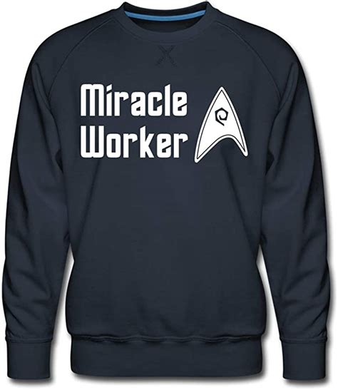 Spreadshirt Star Trek Discovery Scotty Miracle Worker Männer Premium