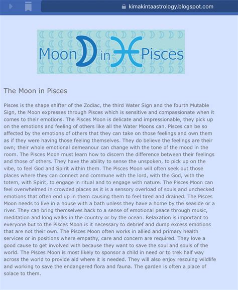 Discover Astrology And Learn About Pisces Moon